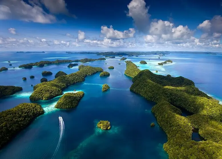 Palau Adaları passagens aéreas