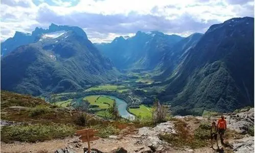 Romsdal-Tal Norwegen