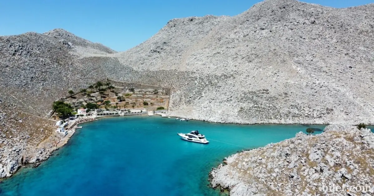 agia marina beach simi island