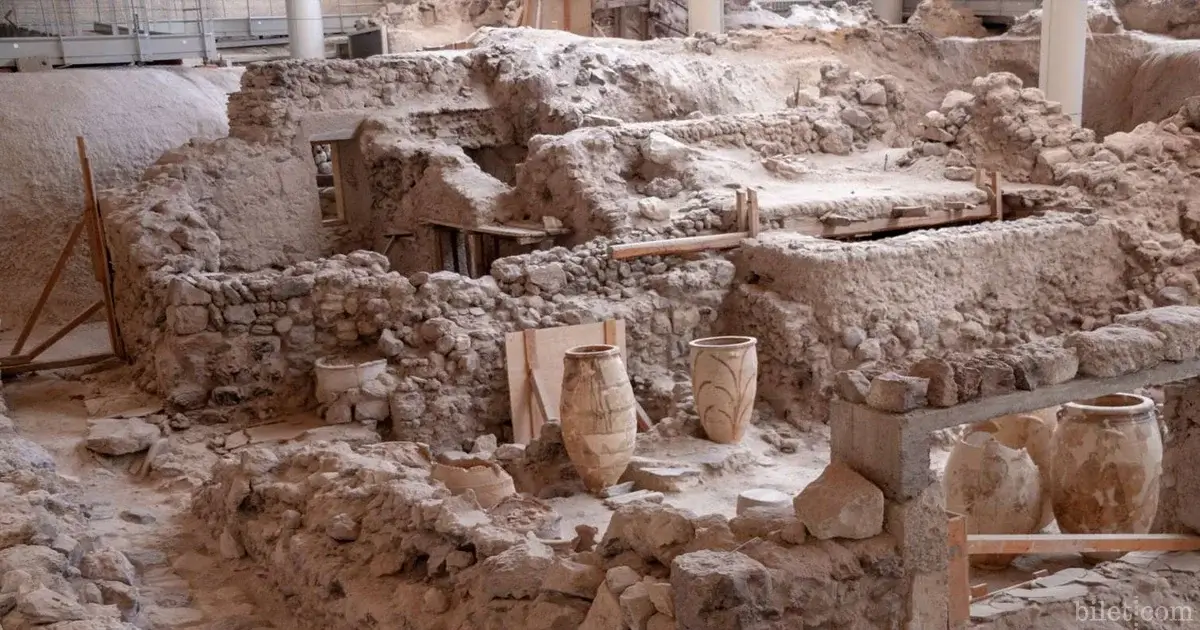 akrotiri antik kenti