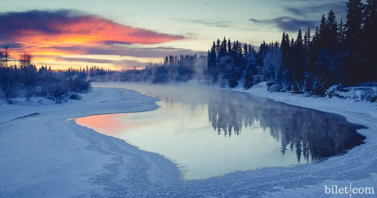 Alaska midnight sun