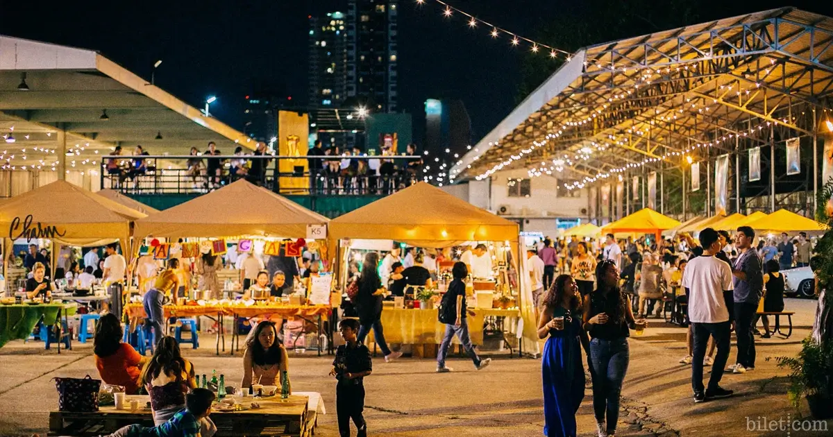 bangkok street food festival tayland