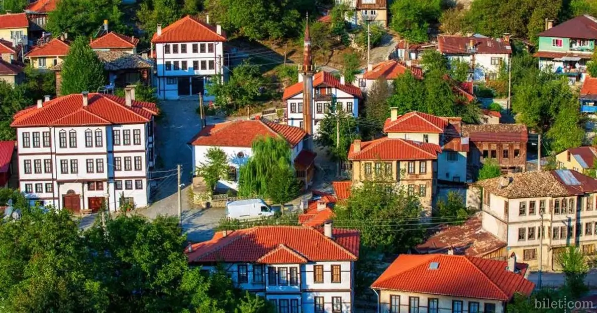 Historische Häuser von Bolu