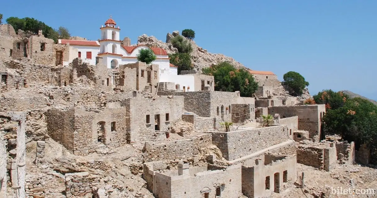 simi adası chorio köyü