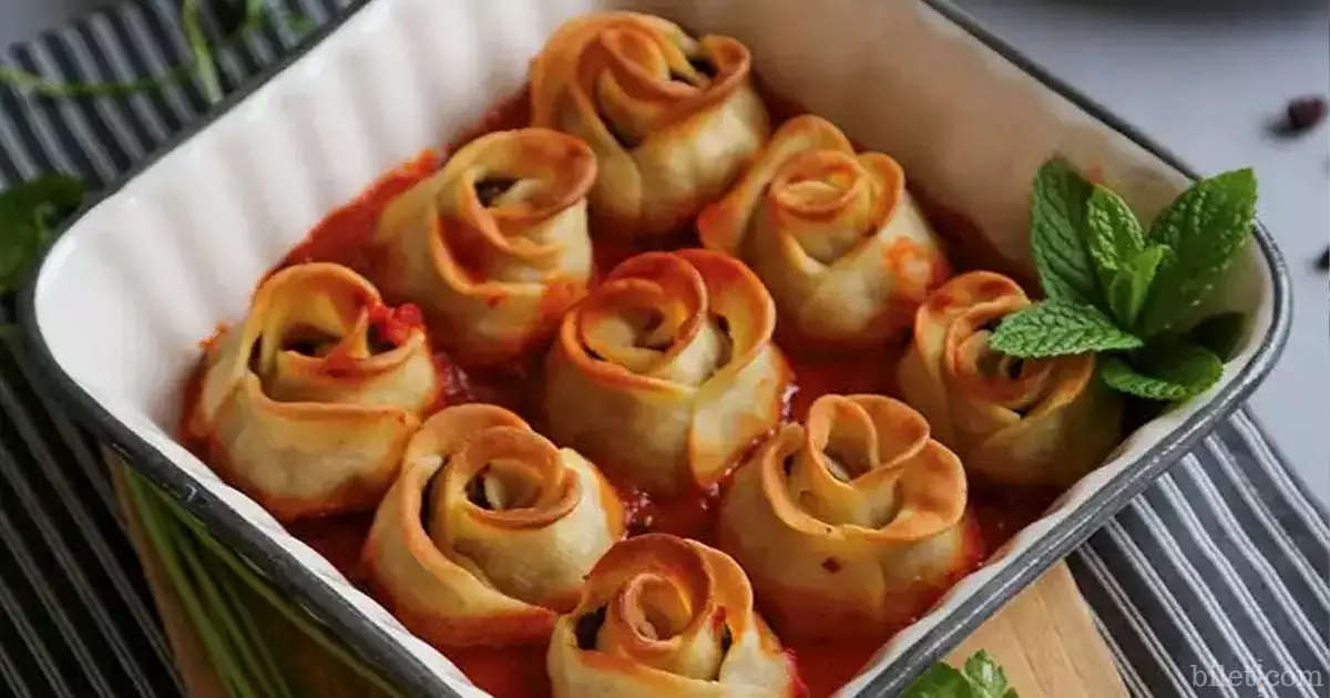 rose ravioli