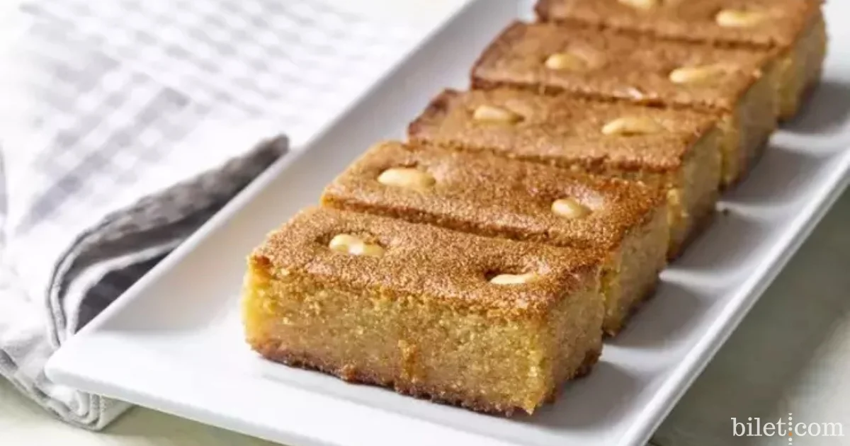 Nevşehir semolina halva