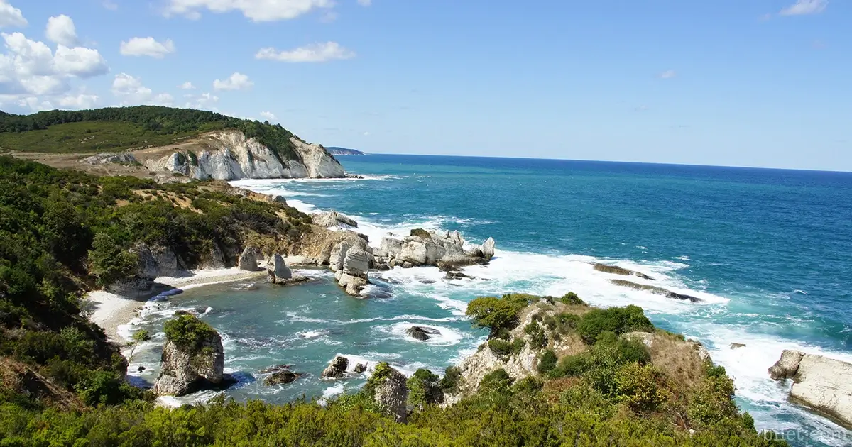 Spiaggia della baia di Ağva Kilimli