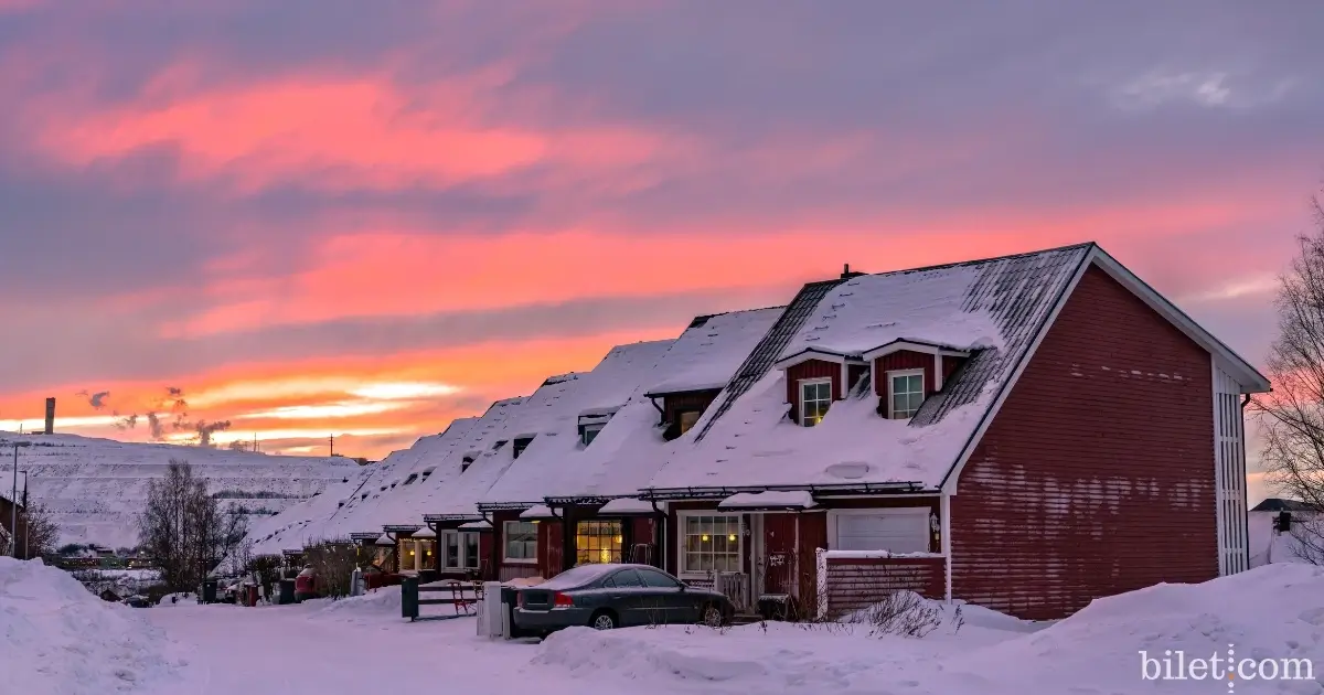 Swedish midnight sun