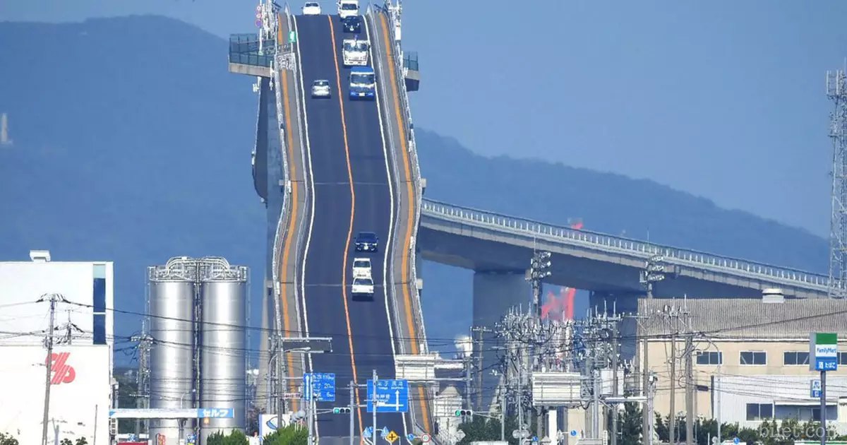 japonya ponte eshima ohashi köprüsü