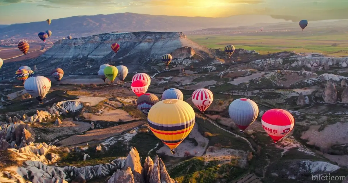 Tour en montgolfière en Cappadoce