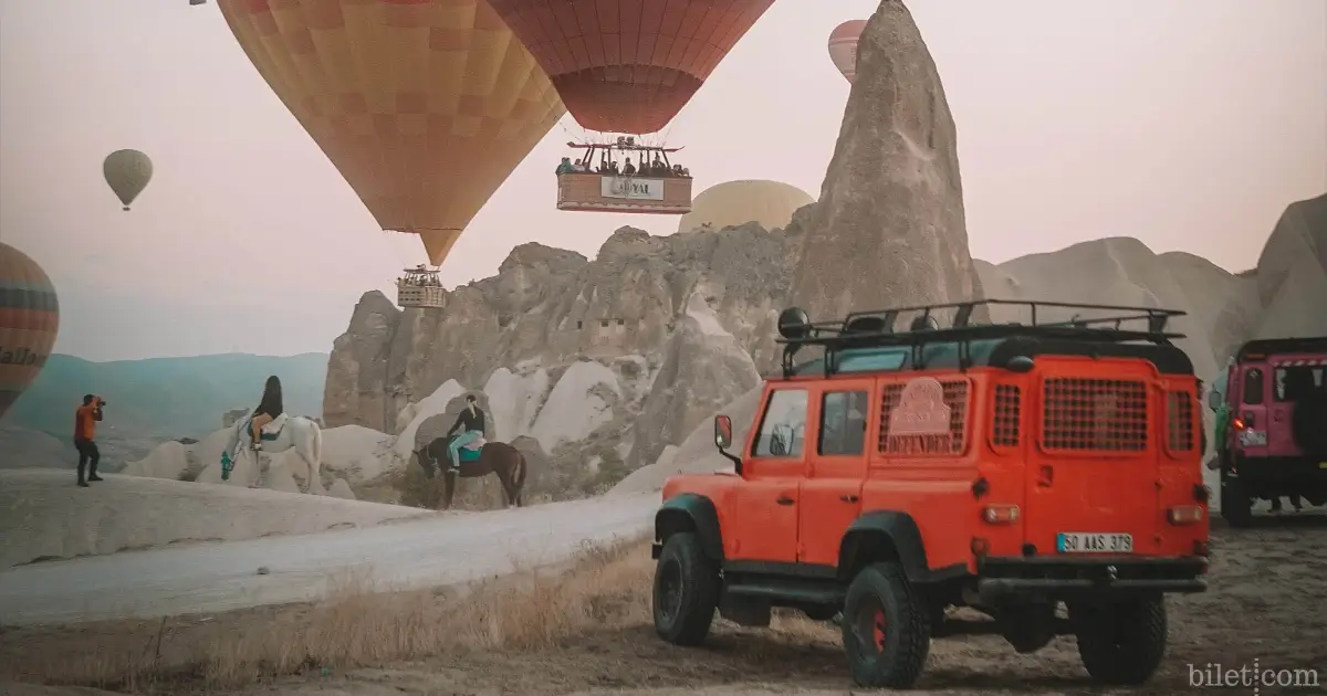 safari in jeep in cappadocia