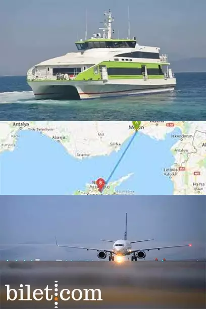 Andare a Cipro in aereo o in traghetto?