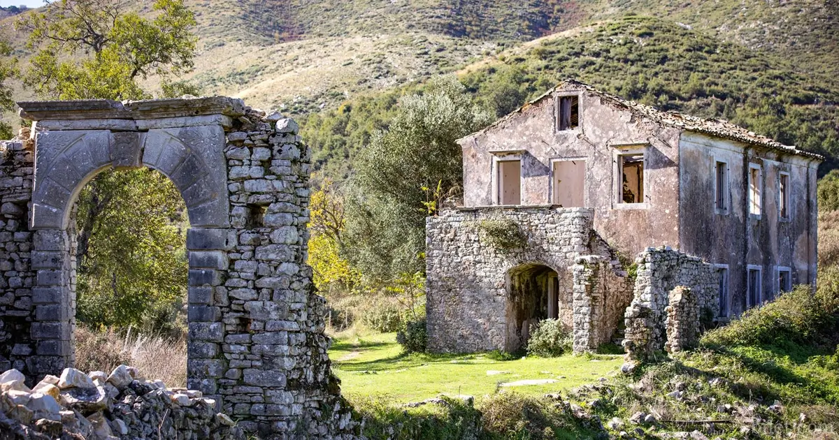 korfu adası köyleri