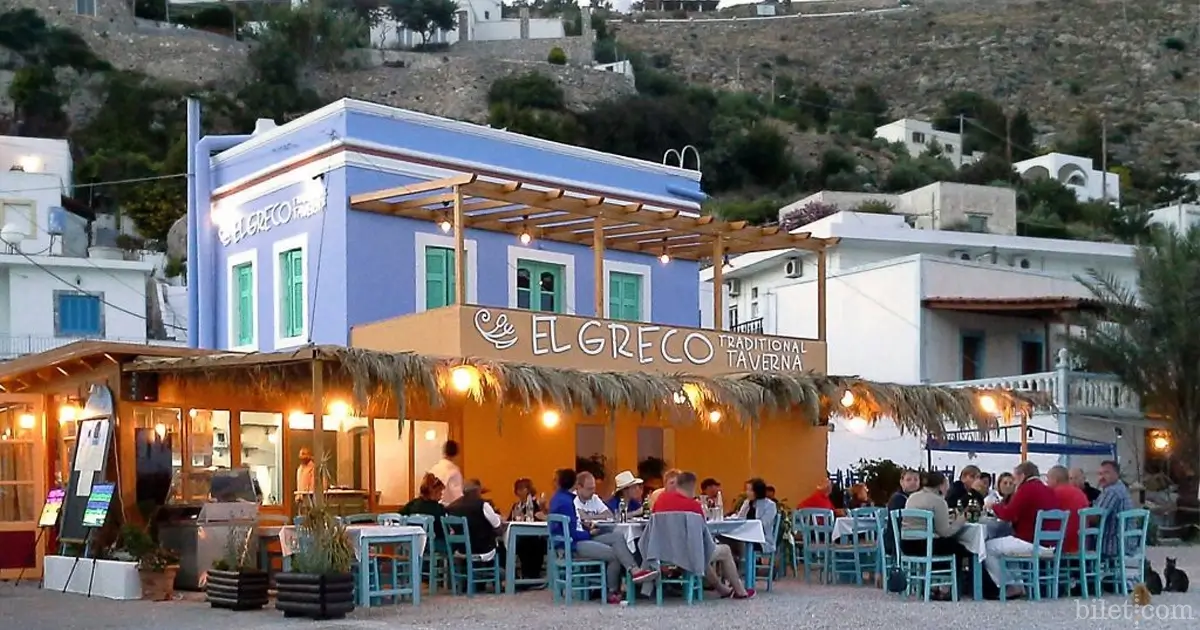 What to eat and drink on the island of Leros
