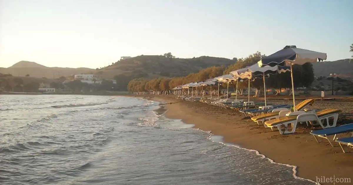 leros gourna plajı
