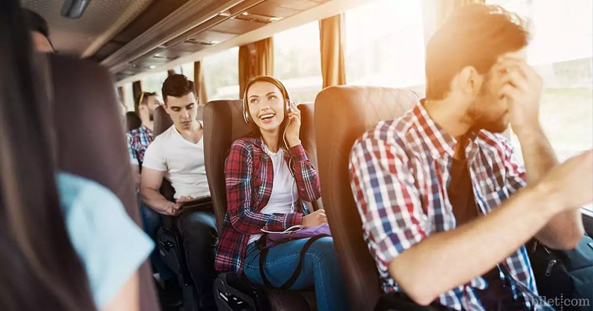 Come rendere il viaggio in autobus più divertente?