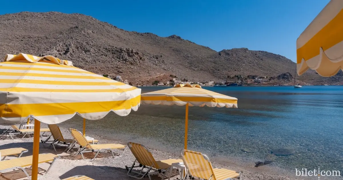 pedi beach simi island