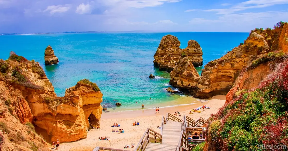 sunny beaches of portugal