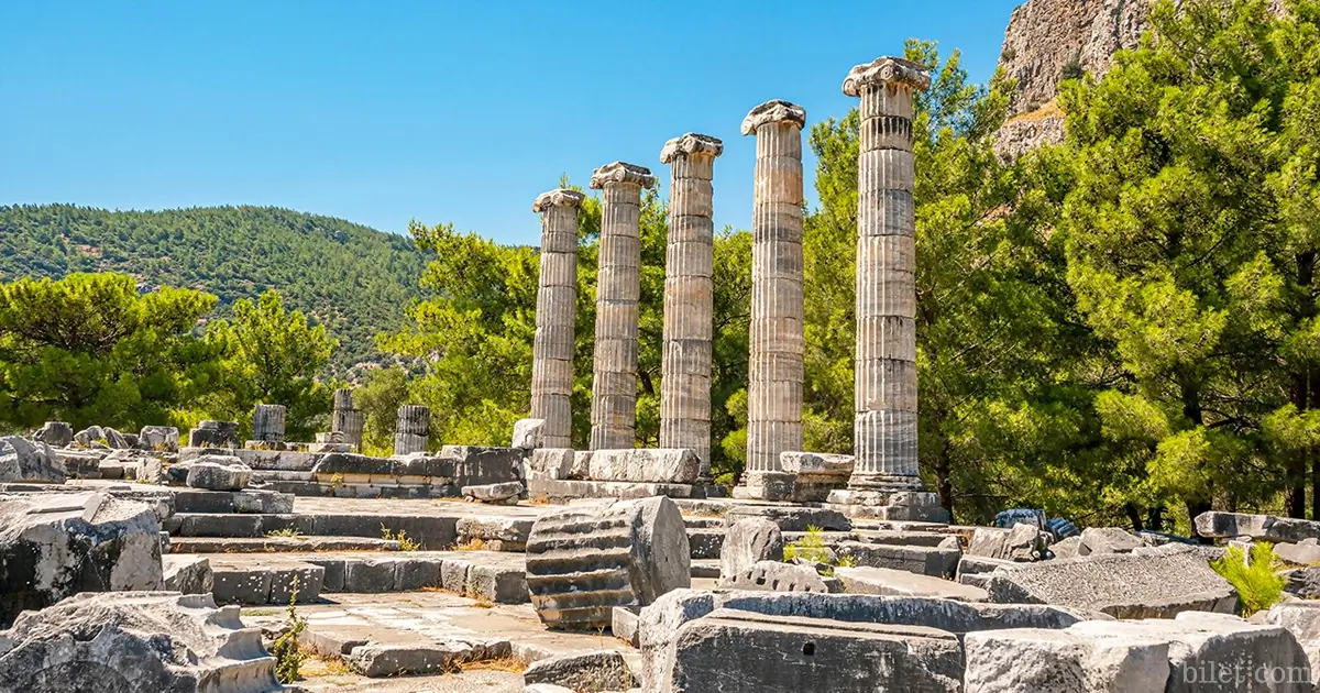 priene antik kenti