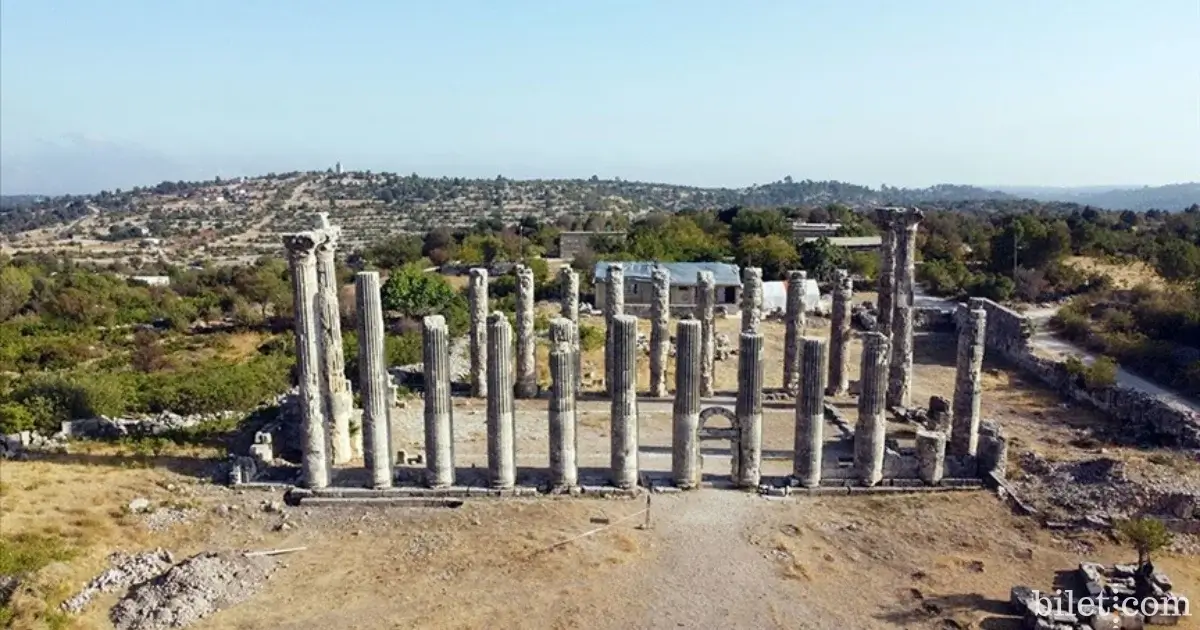 uzuncaburç kalıntıları