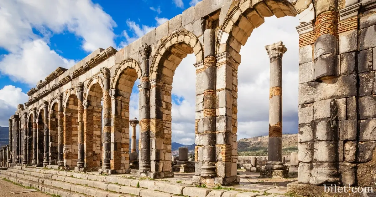 volubilis ежелгі қала мекнес