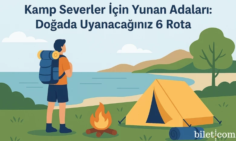 Ilhas Gregas para Campistas: 6 Rotas para Acordar na Natureza