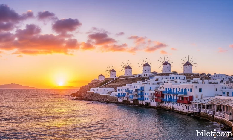 Mikonos adası: Gecə həyatı, Yel dəyirmanları və Egeyin incisi