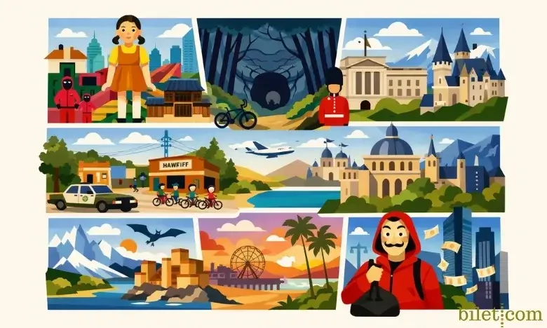 Wo wurden die bekanntesten Fernsehserien der letzten 10 Jahre gedreht?