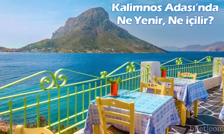 Kalimnos adasında nə yeyib-içmək olar?
