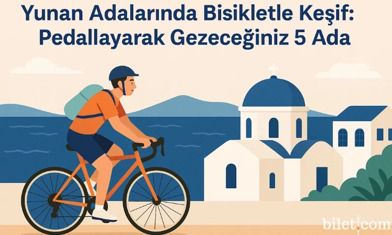 Esplorare le isole greche in bicicletta: 5 isole da visitare in bicicletta