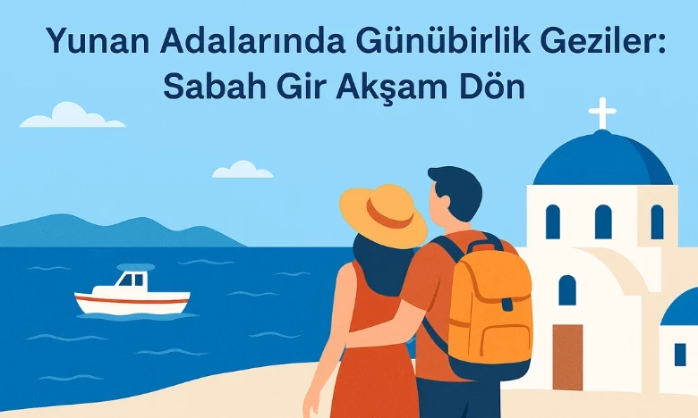 Excursiones de un día a las islas griegas: llegada por la mañana y regreso por la tarde