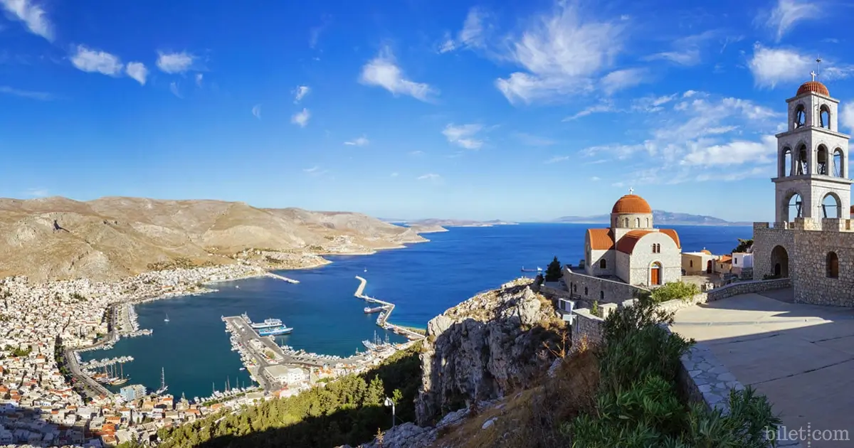 Kalymnos adasını ziyarət etmək üçün harada