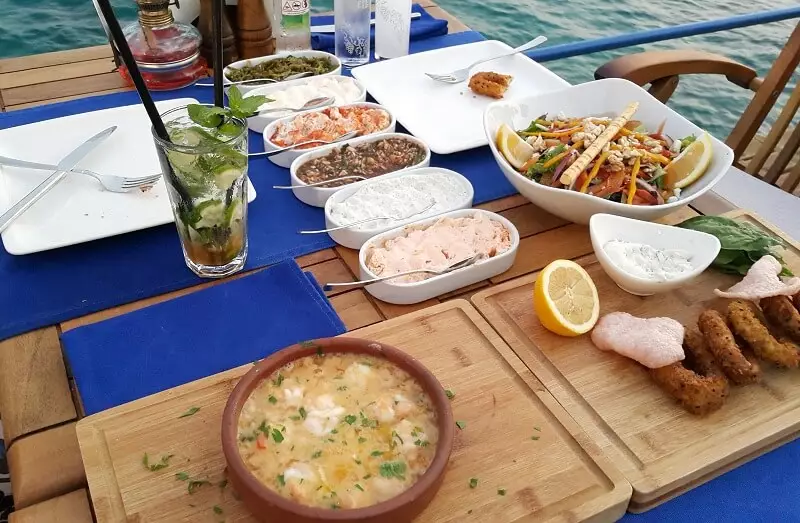 Cultura gastronómica de Kaş