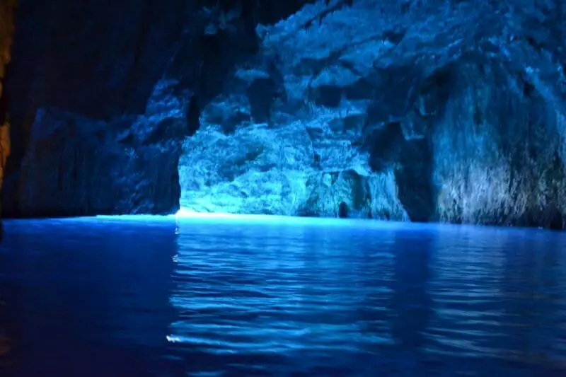 blaue Höhle