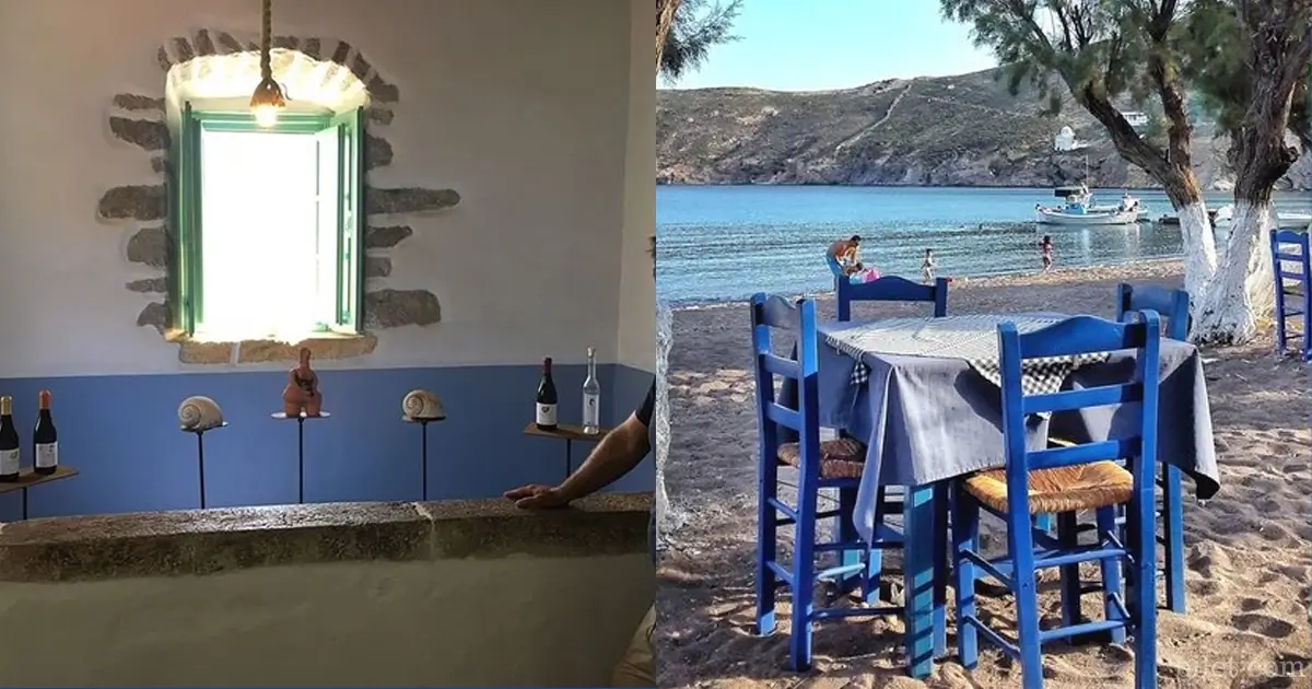 restaurants populaires sur l'île de Patmos