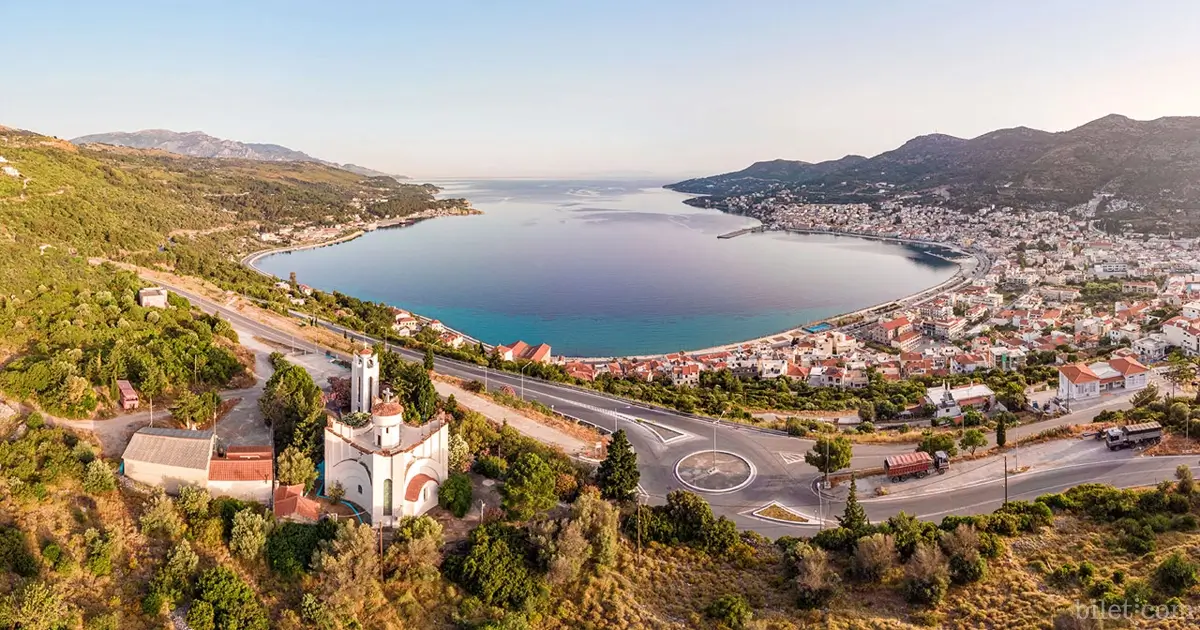 Samos adasını ziyarət etmək üçün harada