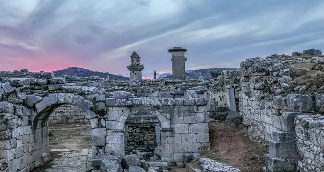 Ciudad antigua de Kaş Xanthos