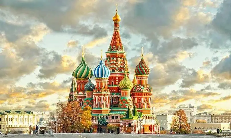 aziz vasil katedrali moskova rusya