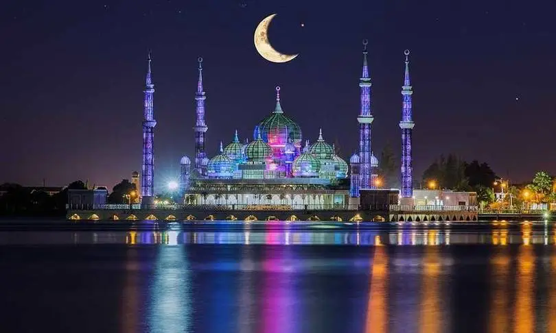 moschea di cristallo malesia