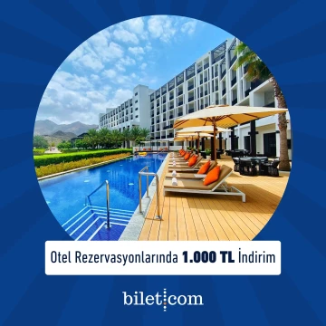 Демалыс кезеңіндегі қонақүйлерде 1000 TL жеңілдік науқаны