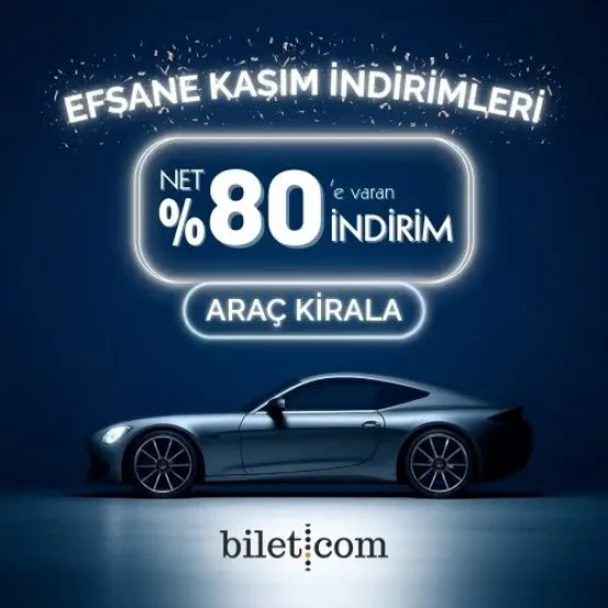 Efsane Kasım Kampanyası: Araç Kiralamada %80'e Varan İndirimler