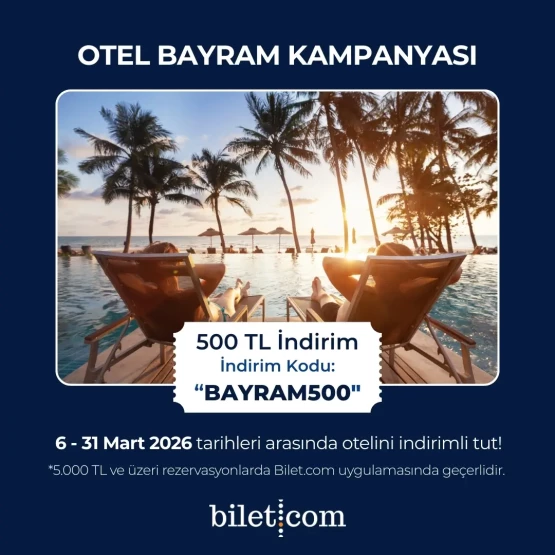 Hotel-Sonderangebot zur Weihnachtszeit: 500 TL Rabatt!