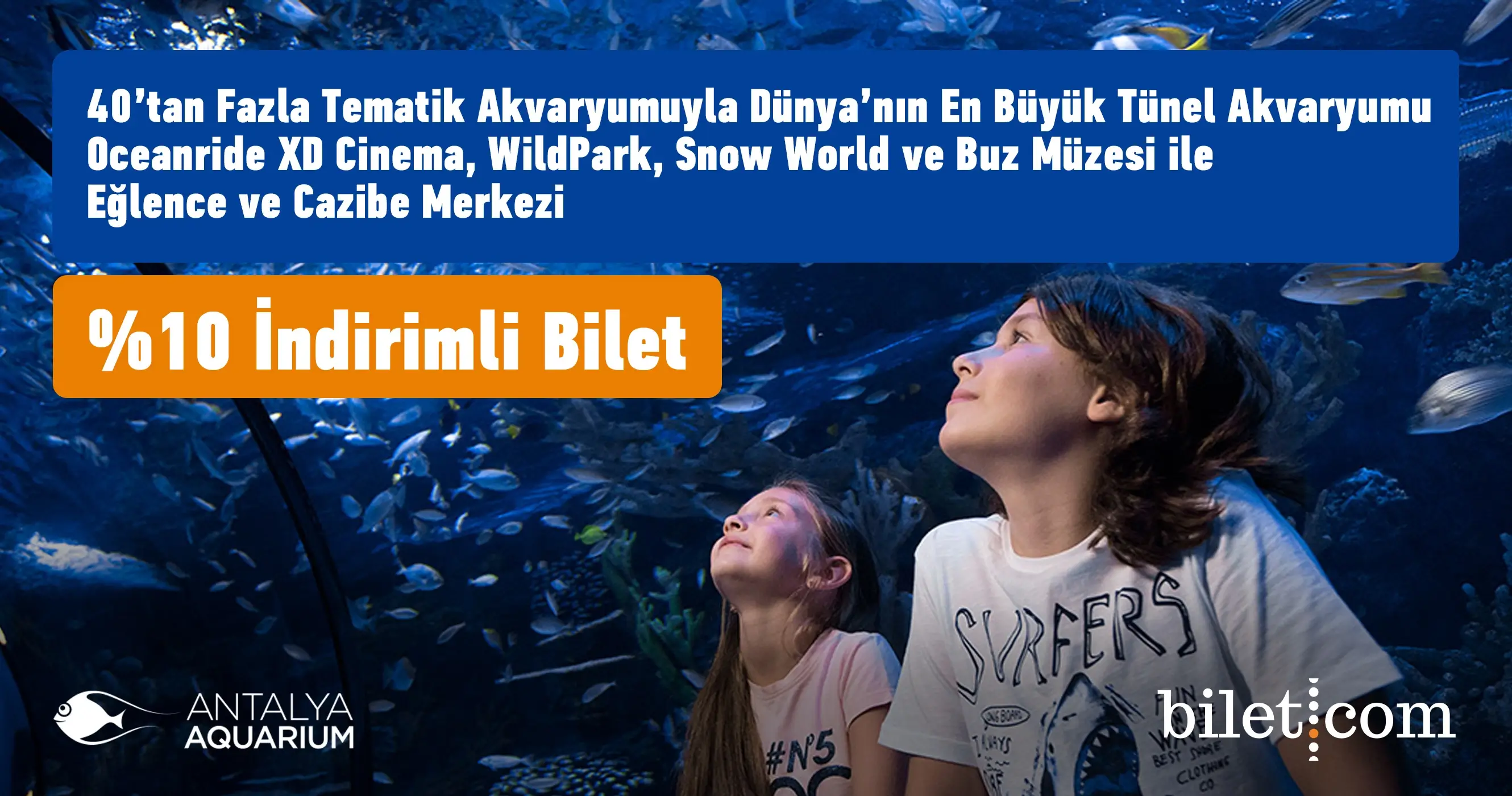 Billet Aquarium d'Antalya - 1