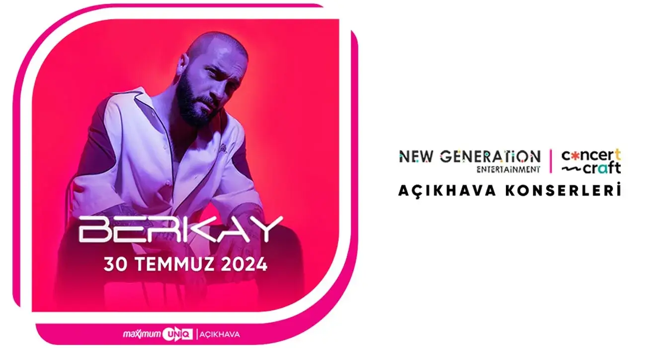 Berkay UNIQ Open Air 30 July Concert Ticket - 1