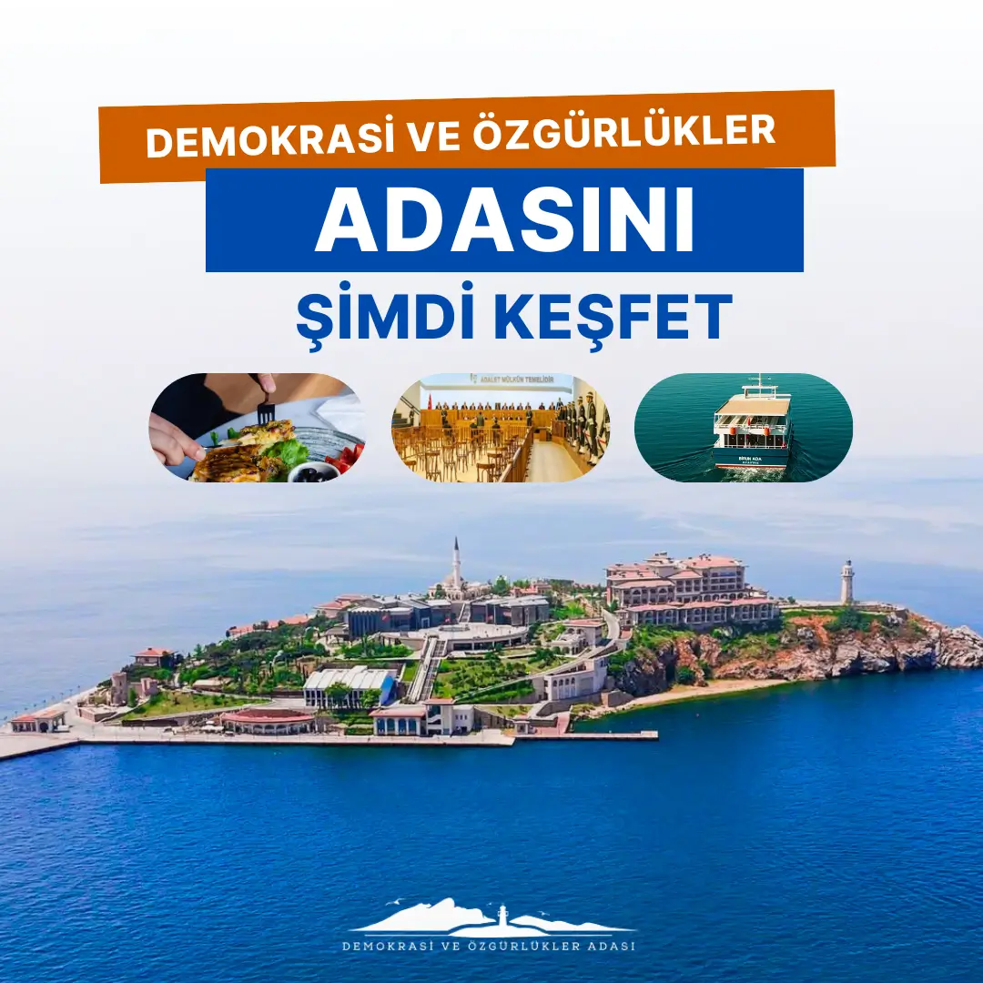 Demokrasi ve Özgürlükler Adası’nda 1 Günlük Tur