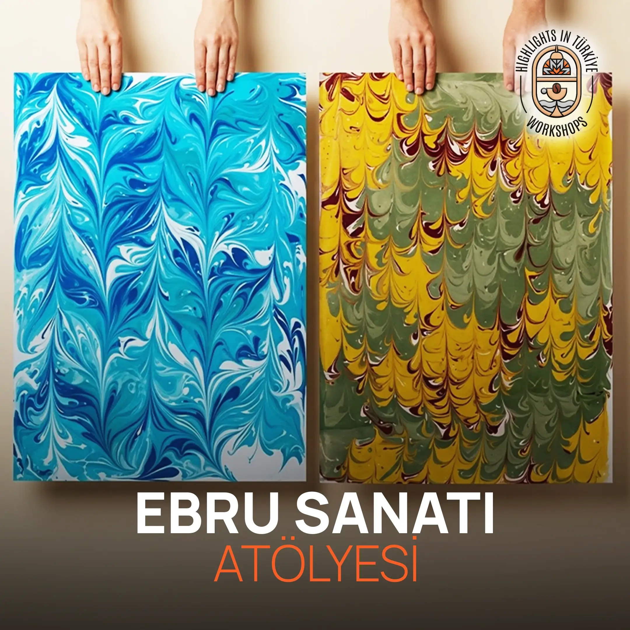 Ebru Atölyesi - Highlights in Antalya