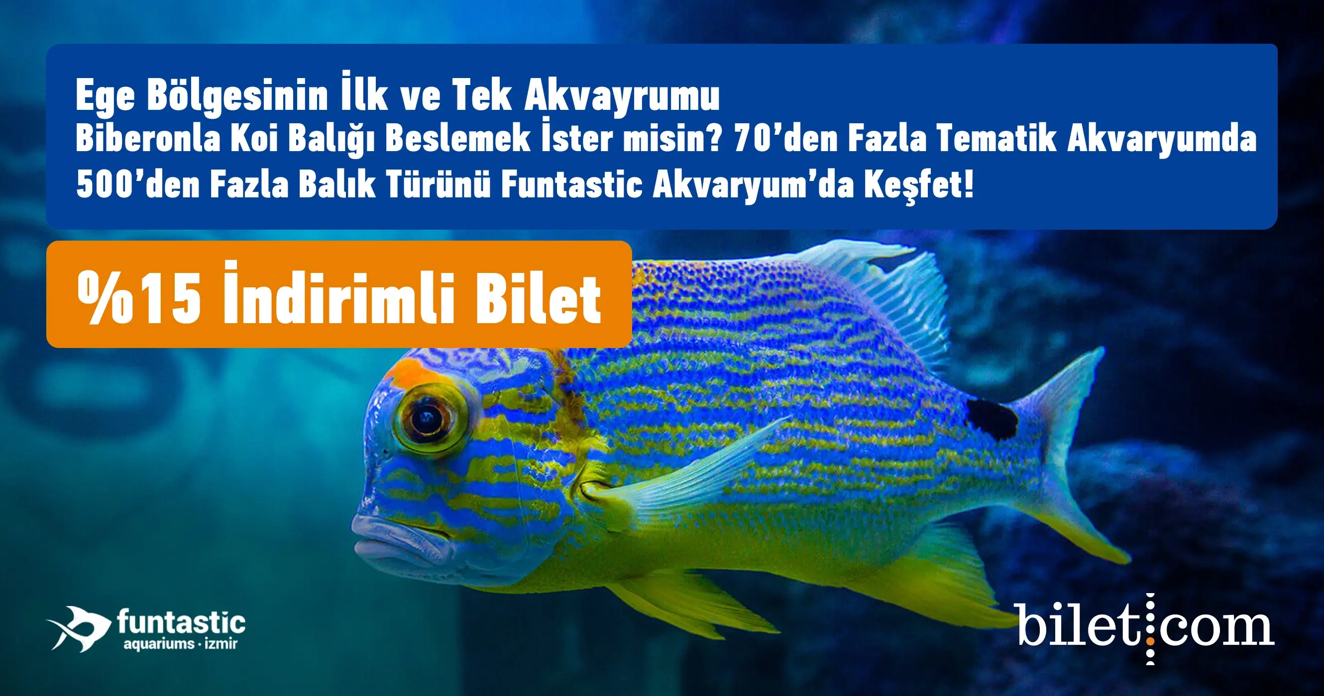 Funtastic Akvarium İzmir Bilet - 1