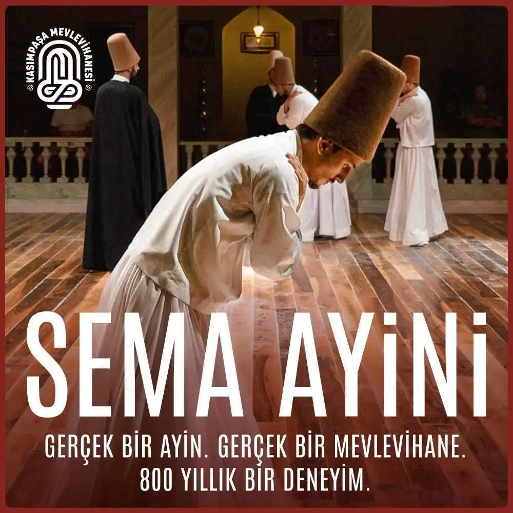 Kasımpaşa Mevlevihanesi'nde Semazen Töreni card