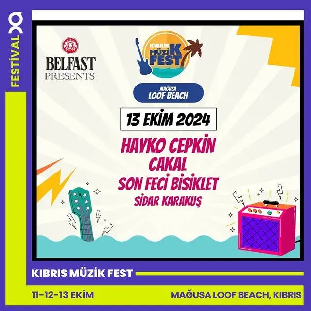 Kıbrıs Müzik Fest Bileti - 4