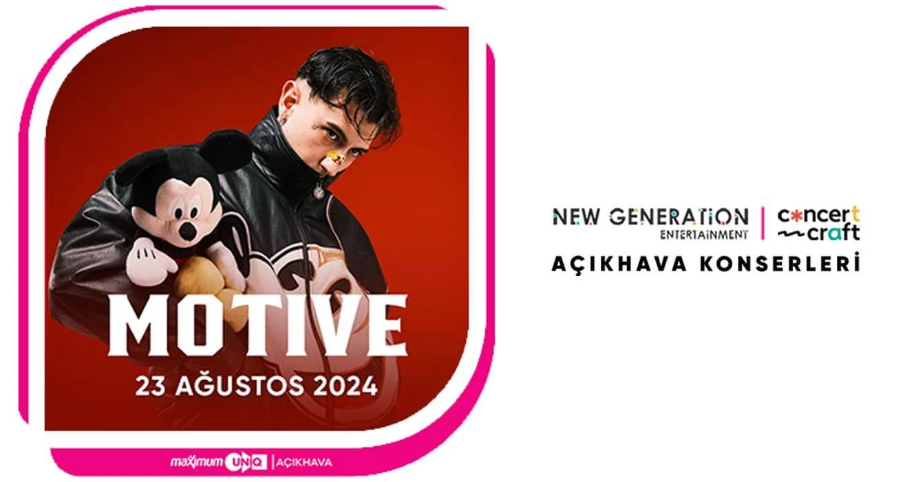 Concerto Motive UNIQ Open Air 23 de agosto Bilhete - 1